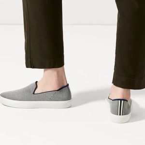 Rothy’s Slip On Sneaker in Anchor - worn twice!